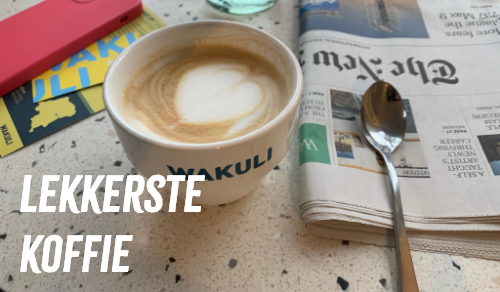 ingeschonken koffie